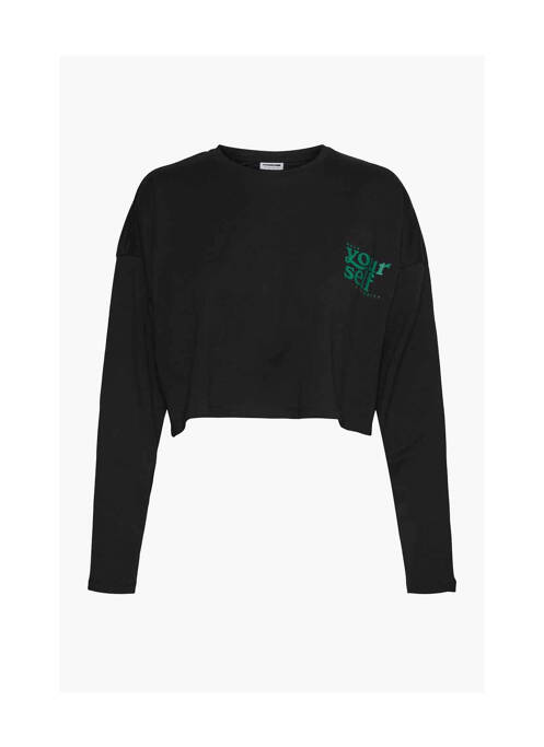 T-shirt noir NOISY MAY pour femme