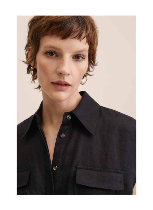 Combi-pantalon noir MANGO pour femme