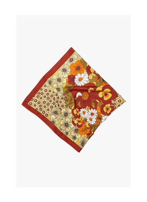 Foulard jaune MANGO pour femme