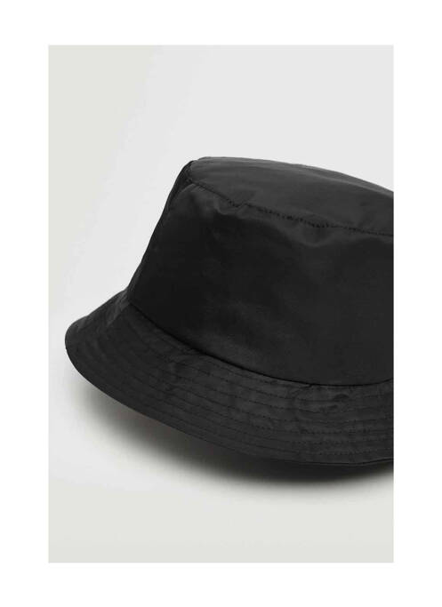 Chapeau noir MANGO femme