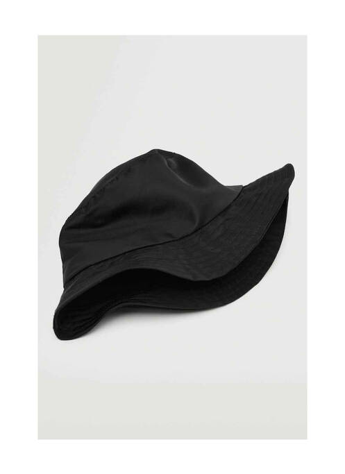 Chapeau noir MANGO femme