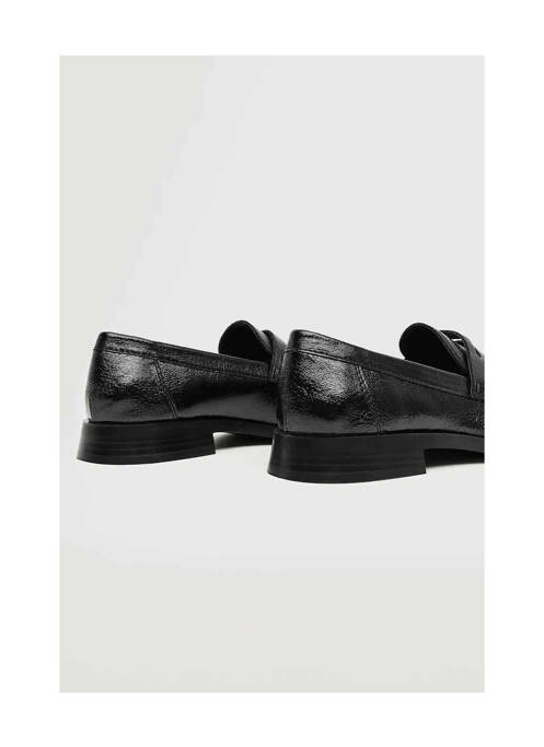 Mocassins noir MANGO femme