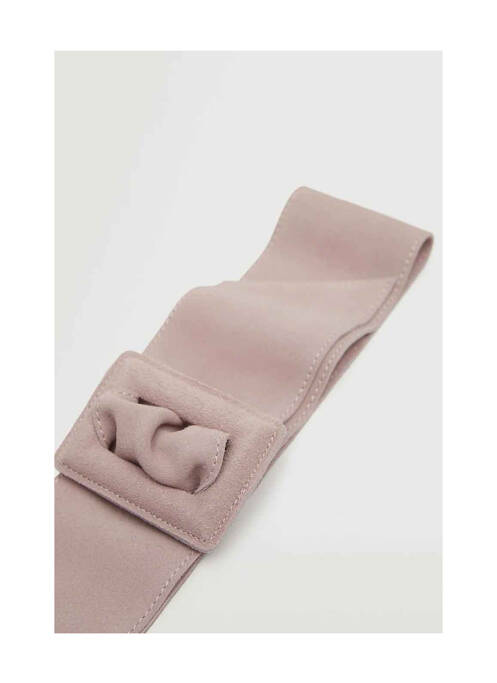 Ceinture rose MANGO femme