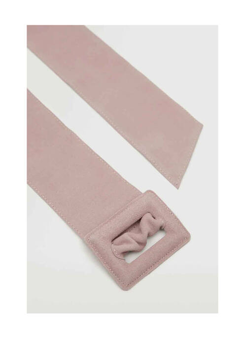 Ceinture rose MANGO femme