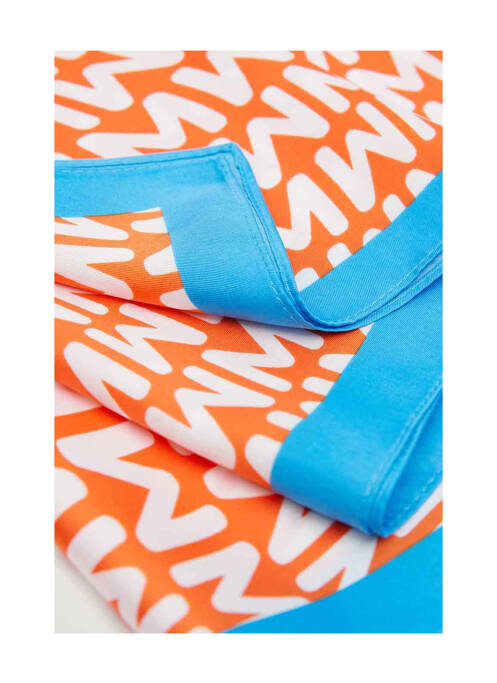 Foulard orange MANGO femme