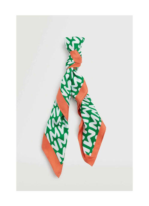 Foulard vert MANGO pour femme