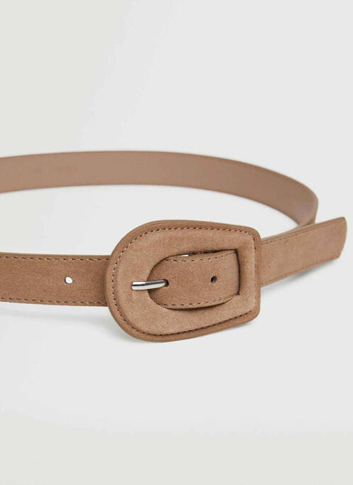 Ceinture beige MANGO pour femme