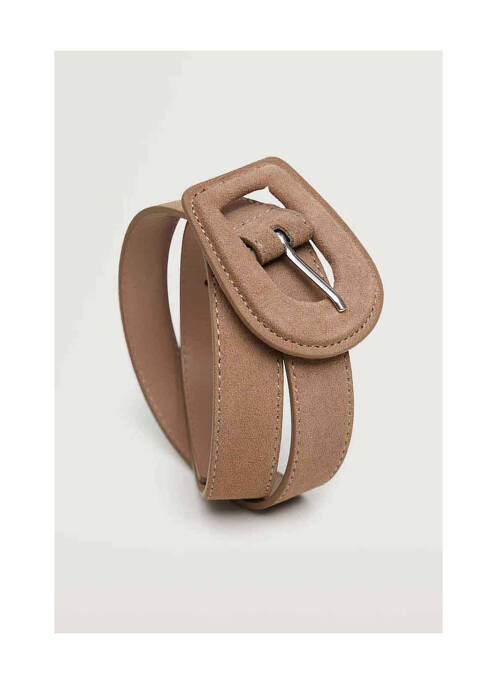 Ceinture beige MANGO pour femme