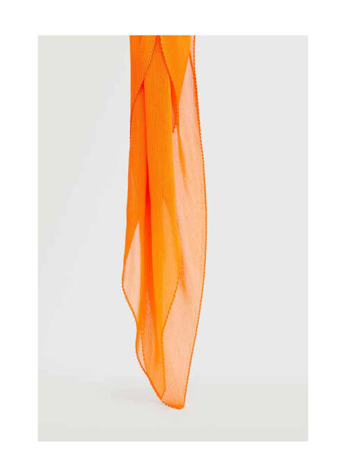 Foulard orange MANGO femme