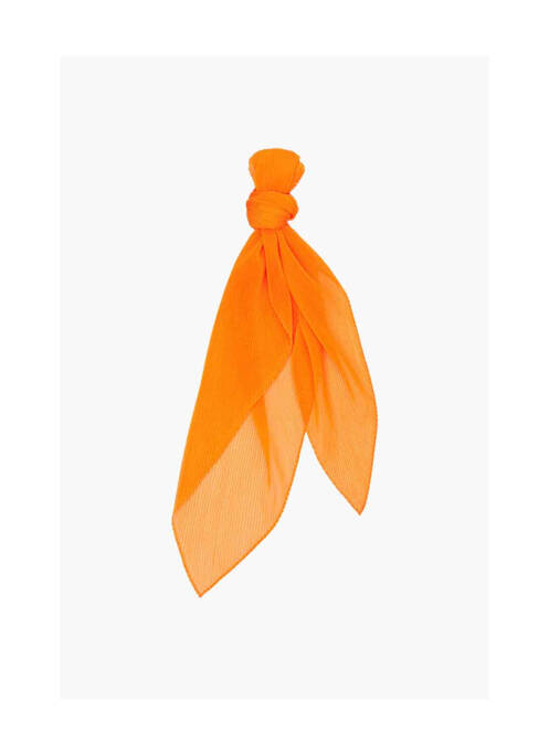 Foulard orange MANGO femme