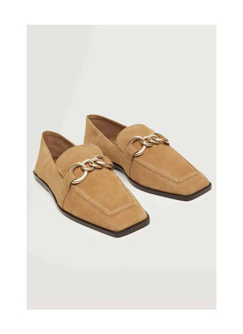 Mocassins marron MANGO femme