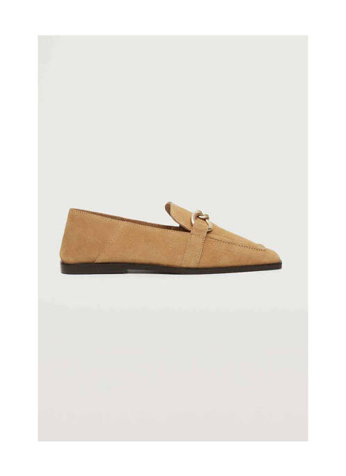 Mocassins marron MANGO femme