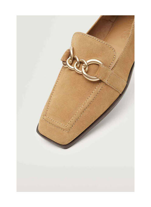 Mocassins marron MANGO femme