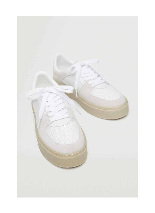 Baskets gris MANGO pour femme