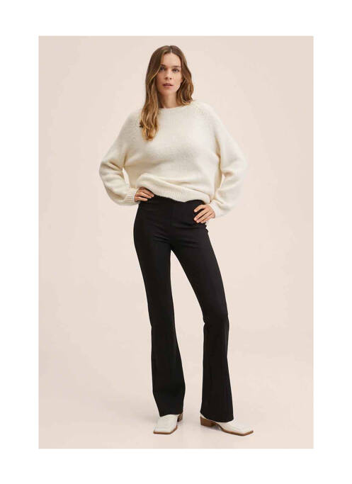 Pantalon flare noir MANGO pour femme