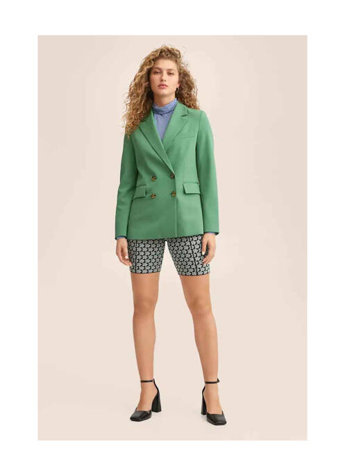 Blazer vert MANGO pour femme