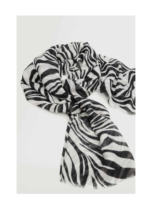 Foulard noir MANGO femme