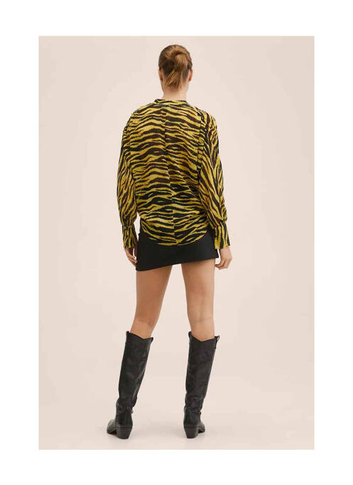 Chemisier jaune MANGO pour femme