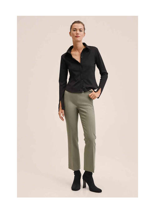 Pantalon flare marron MANGO pour femme