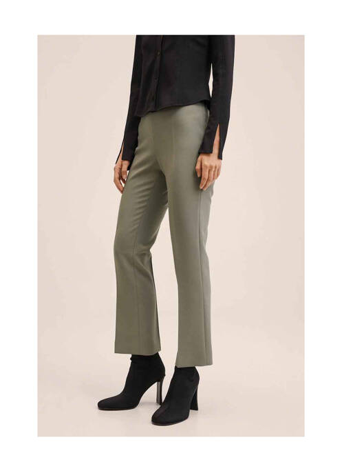 Pantalon flare marron MANGO pour femme