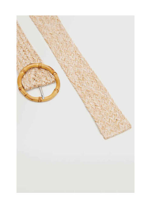 Ceinture beige MANGO femme