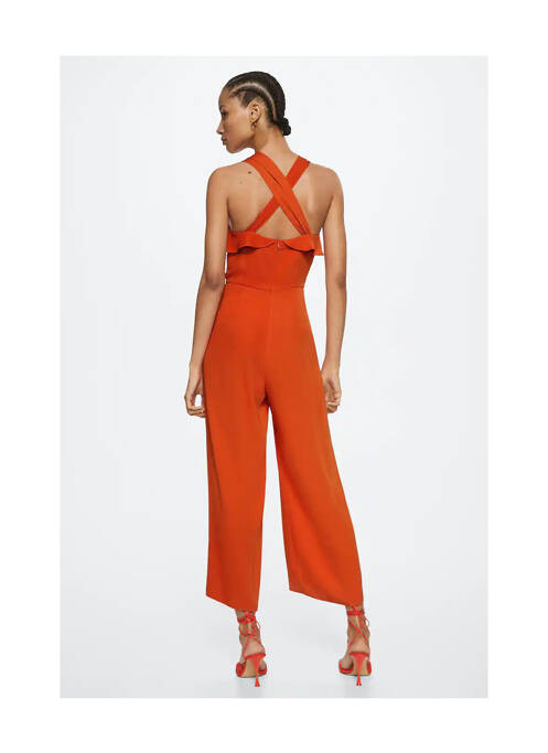 Combi-pantalon orange MANGO pour femme