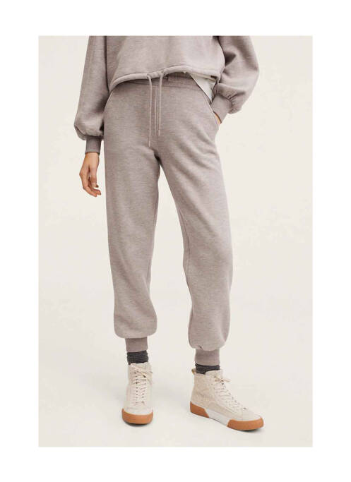 Jogging beige MANGO pour femme