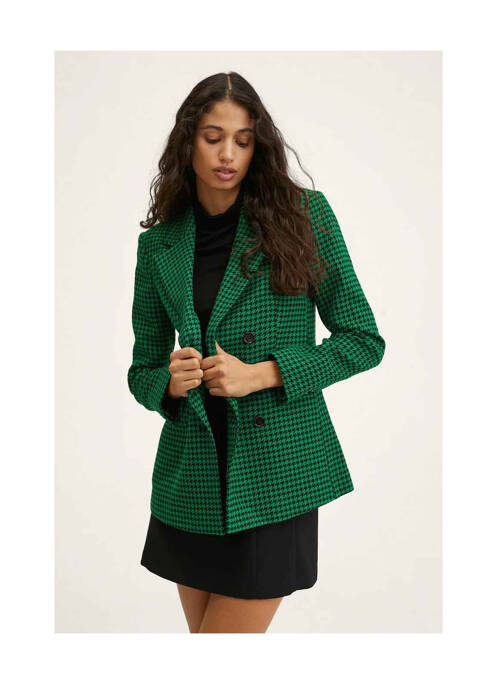 Blazer vert MANGO pour femme