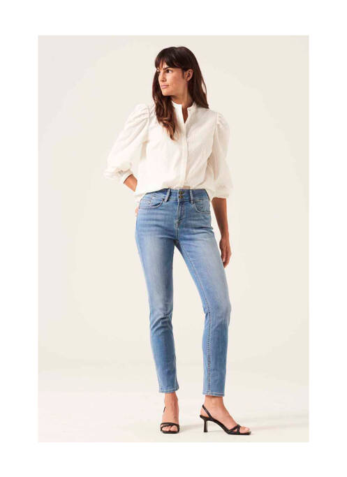 Jeans coupe slim bleu GARCIA pour femme