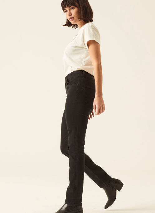 Jeans coupe slim noir GARCIA pour femme