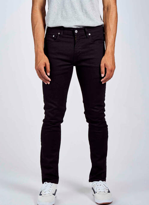 Jeans coupe droite noir LEVIS pour homme