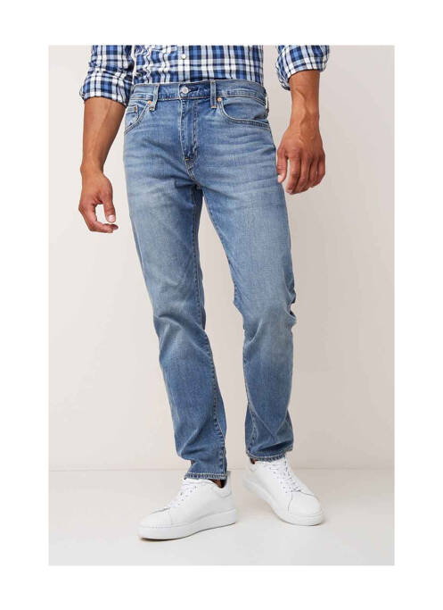 Jeans coupe droite bleu LEVIS pour homme