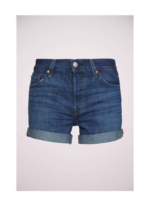 Short bleu LEVIS pour femme