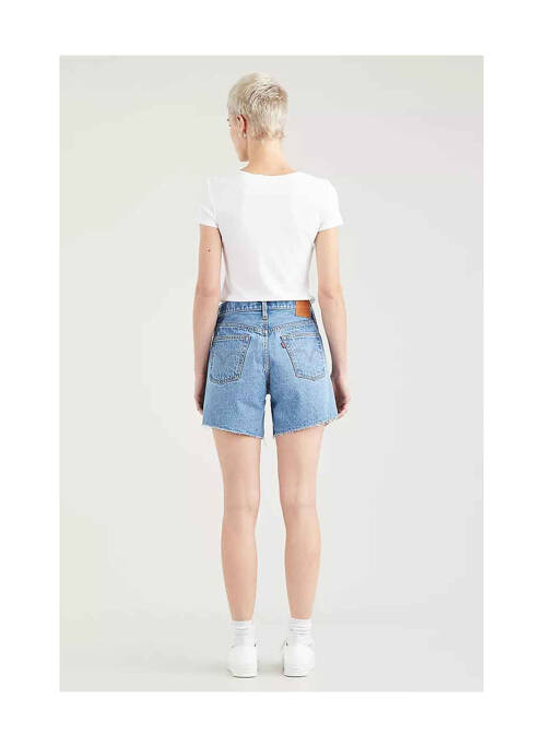 Short bleu LEVIS pour femme
