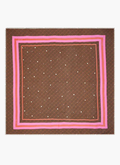 Foulard marron LIU JO femme