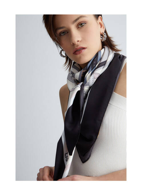 Foulard noir LIU JO femme
