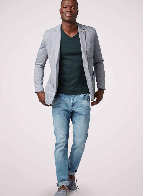 Pull vert TOM TAILOR pour homme