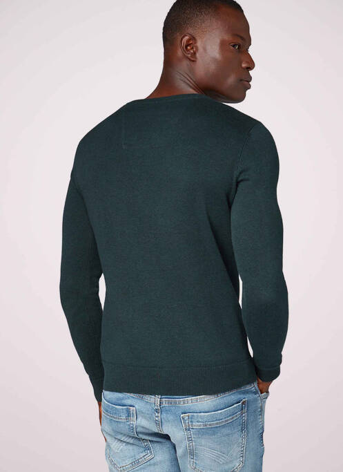 Pull vert TOM TAILOR pour homme