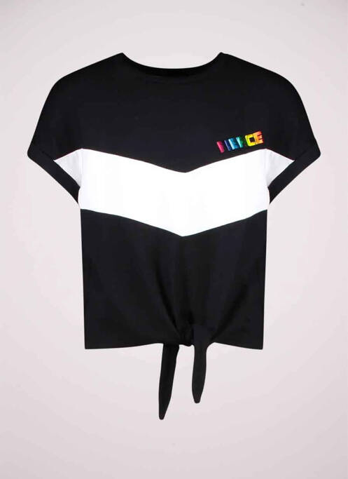 T-shirt noir CARS JEANS pour fille