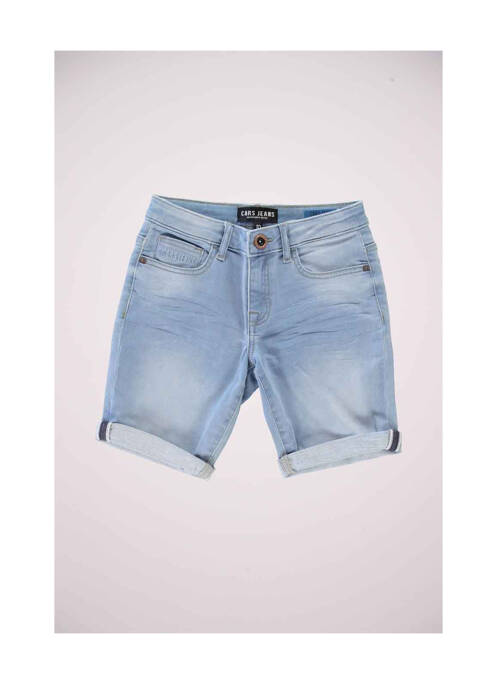 Short bleu CARS JEANS pour garçon
