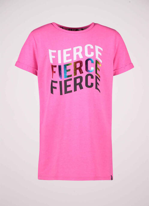 T-shirt rose CARS JEANS pour fille