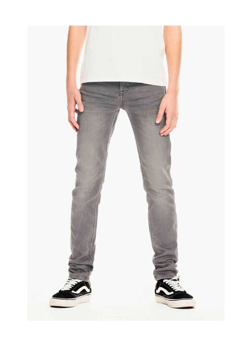 Jeans coupe slim gris GARCIA pour garçon