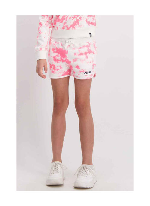 Short rose CARS JEANS pour fille