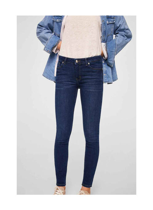 Jeans skinny bleu MANGO pour femme