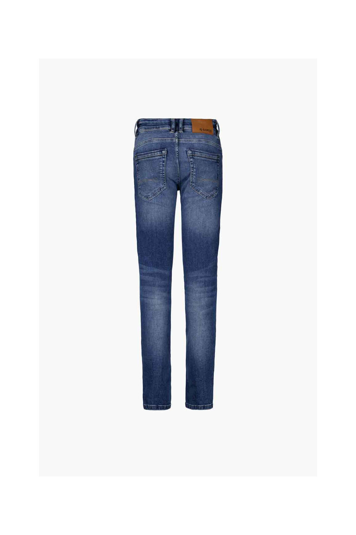 Jeans coupe droite bleu GARCIA garçon