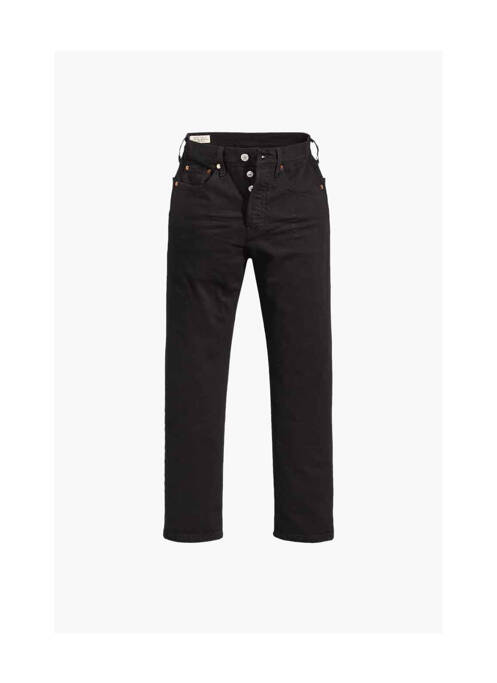 Jeans coupe droite noir LEVIS femme