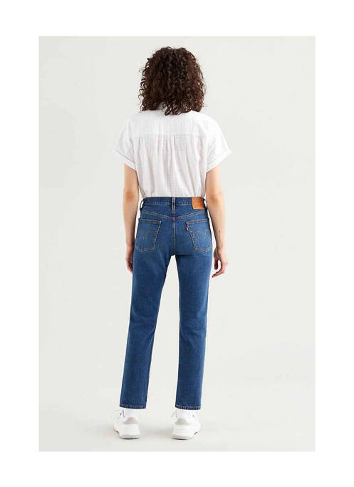 Jeans coupe droite bleu LEVIS pour femme