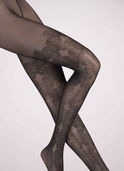 Collants noir KUNERT femme