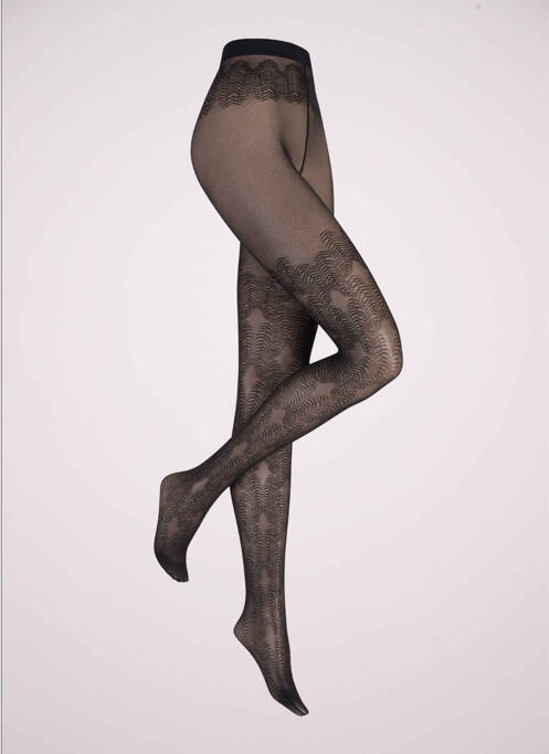 Collants noir KUNERT femme
