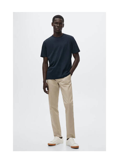 Pantalon chino marron MANGO pour homme